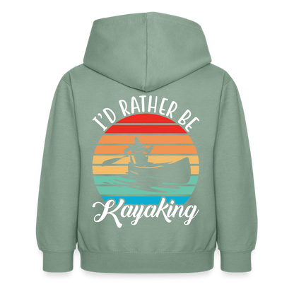 Children's  Unisex Hoodie - steel green