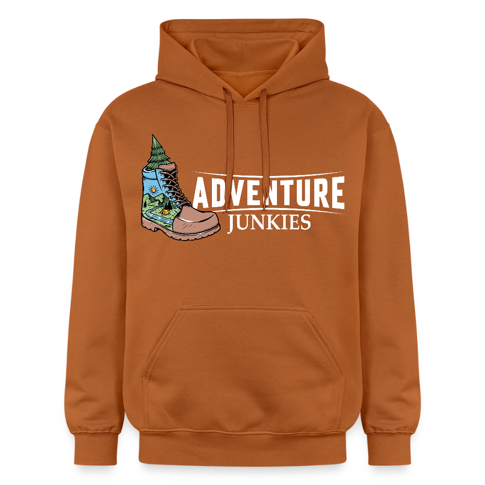 Unisex Midweight Hoodie - Athletic Orange