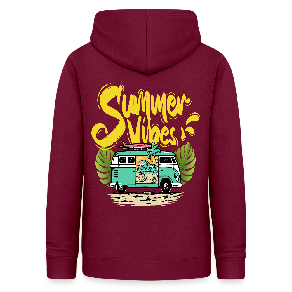 Women's Camping Hoodie - bordeaux