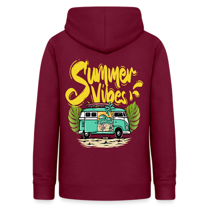 Women's Camping Hoodie - bordeaux