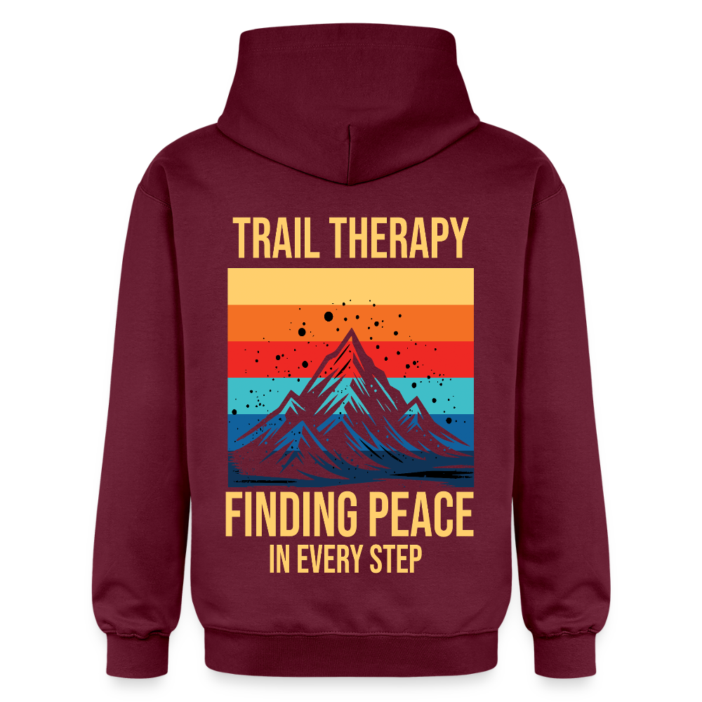Adult Unisex Midweight Hoodie - maroon