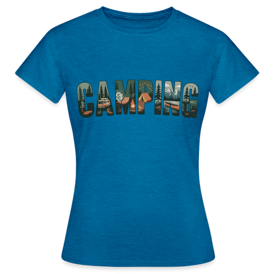 Women's T-Shirt - antique blue sapphire heather