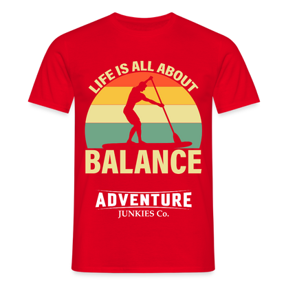 Men's T-Shirt water ts - red