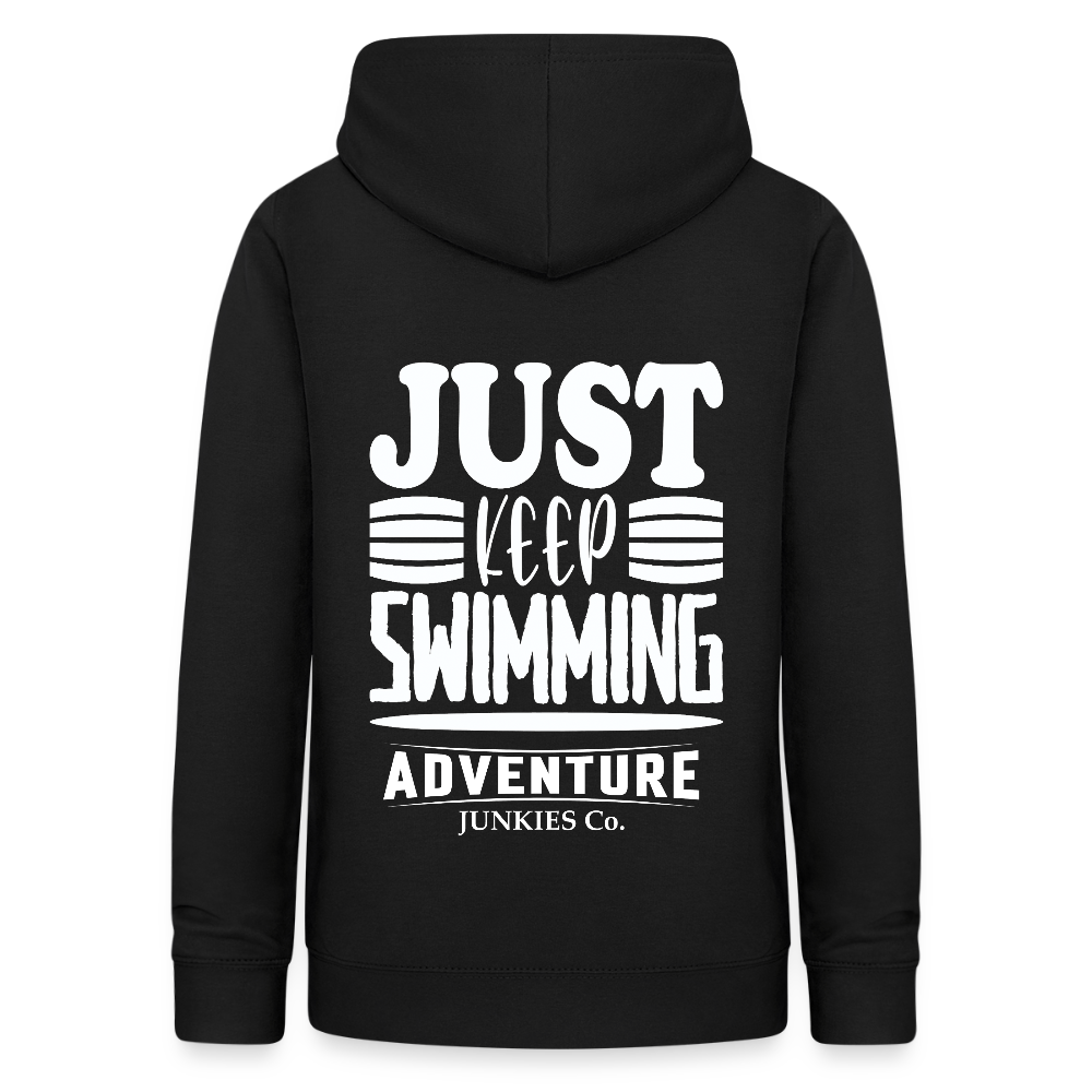 Women's Hoodie Water Adventures - black