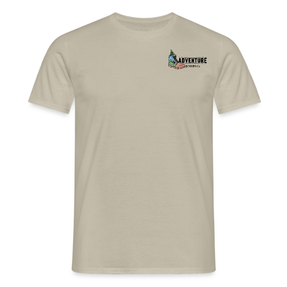 Men's Camping T-Shirt - sand beige