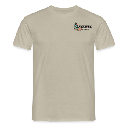 Men's Camping T-Shirt - sand beige
