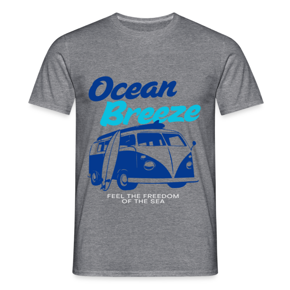 Men's Camping T-Shirt - graphite heather