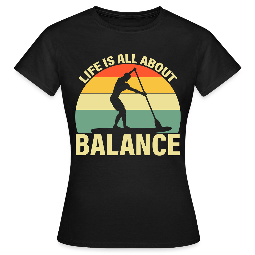 Women's Water Adventure T-Shirt - black