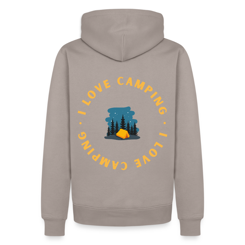 Men’s Premium Camping Hoodie - taupe
