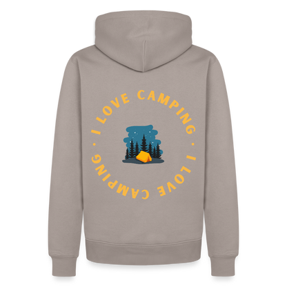 Men’s Premium Camping Hoodie - taupe