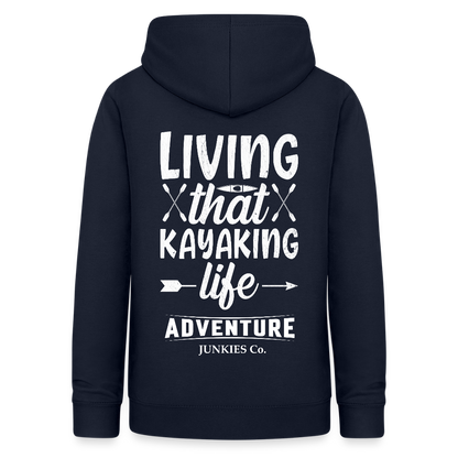 Women's Hoodie Water Adventures - navy