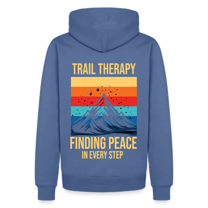 Men’s Premium Hiking / Walking  Hoodie - stone blue