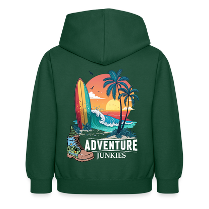 Children's  Unisex Hoodie - bottle green