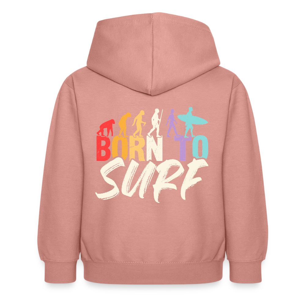 Children's  Unisex Hoodie - dusky rose