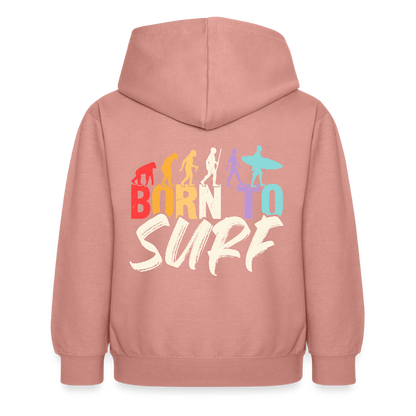 Children's  Unisex Hoodie - dusky rose