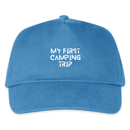 Kids’ Baseball Cap - peacock-blue