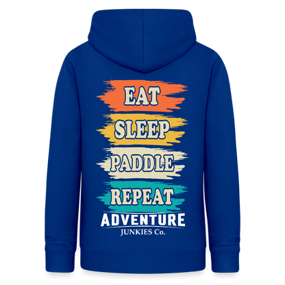 Women's Hoodie Water Adventures - bright royal