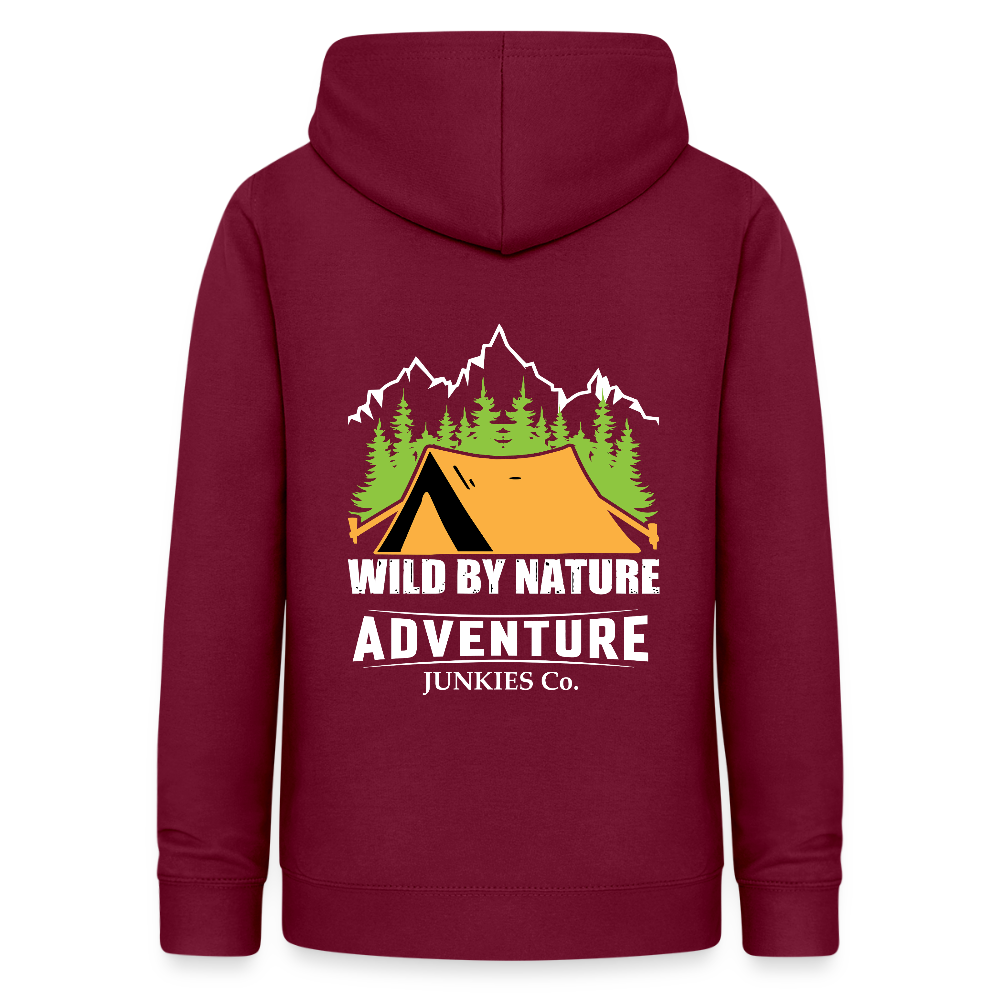 Women's Camping Hoodie - bordeaux