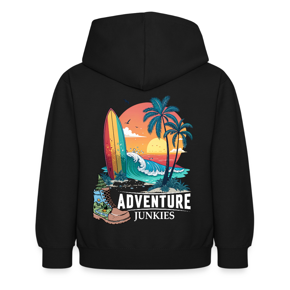 Children's  Unisex Hoodie - black