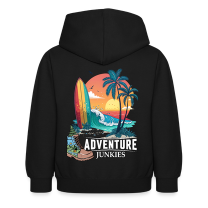 Children's  Unisex Hoodie - black