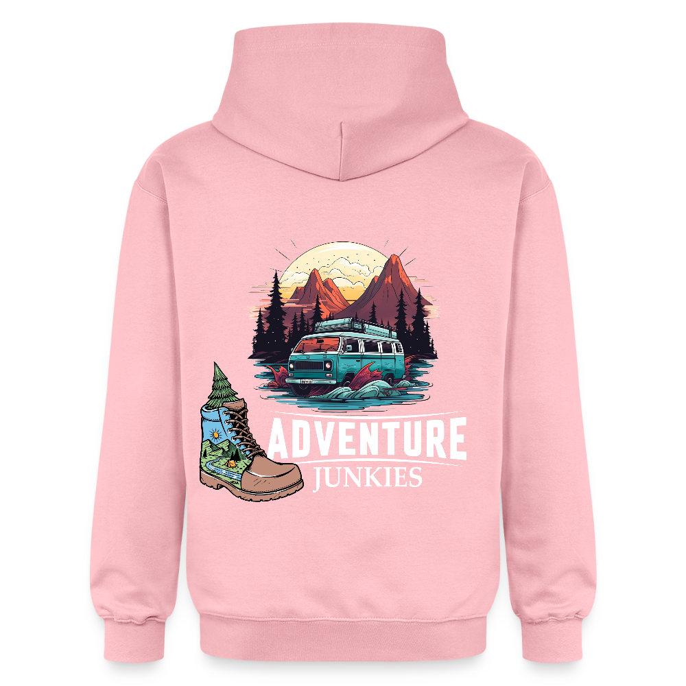 Unisex Midweight Hoodie - light pink