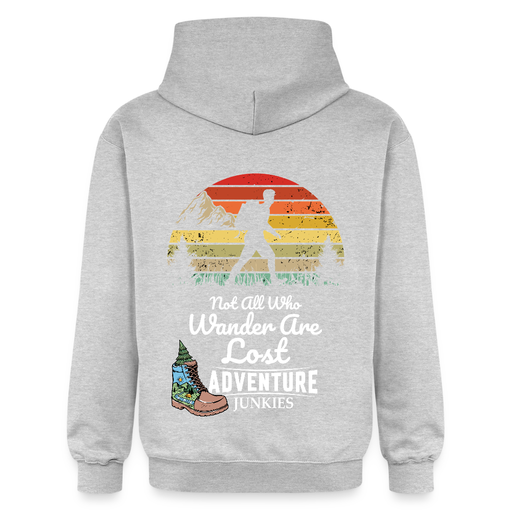 Adult Unisex  Midweight Hoodie - light heather grey