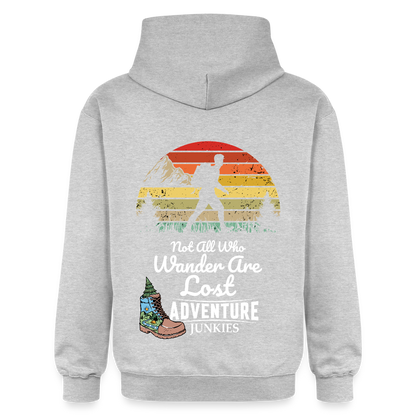 Adult Unisex  Midweight Hoodie - light heather grey