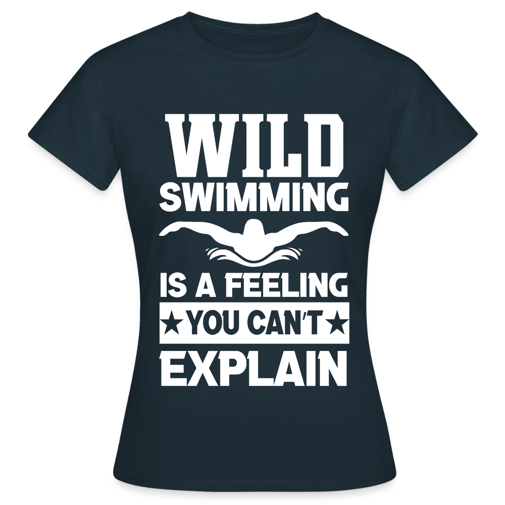 Women's Water Adventure  T-Shirt - navy