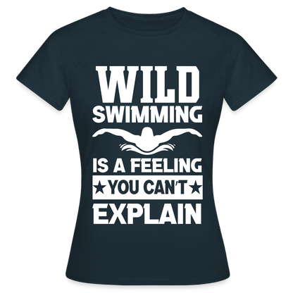 Women's Water Adventure  T-Shirt - navy