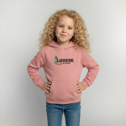 Children's  Unisex Hoodie - dusky rose