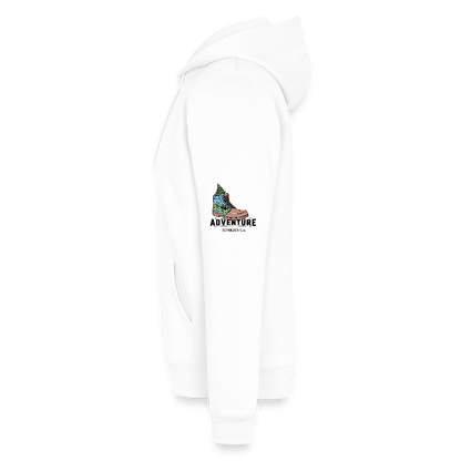 Men’s Premium Hiking/Walking  Hoodie - white