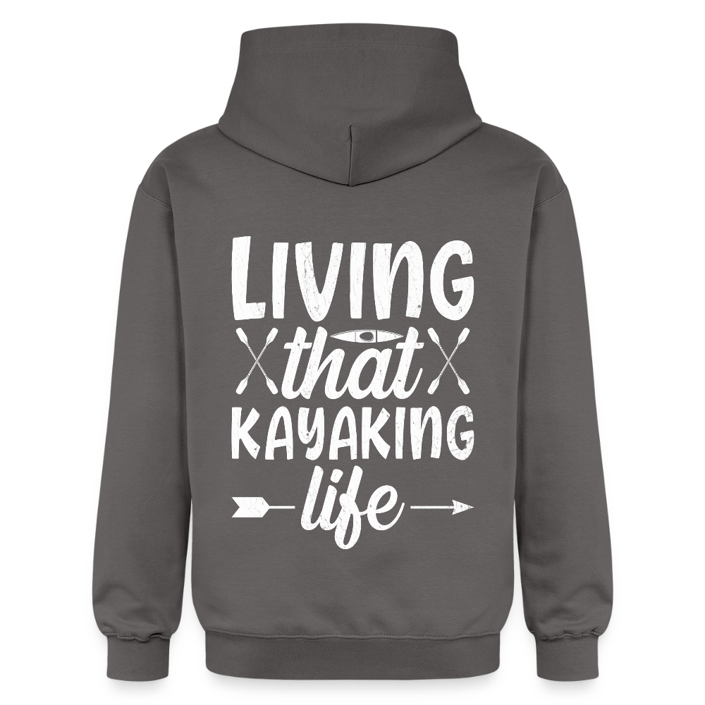 Adult Unisex  Midweight Hoodie - dark grey