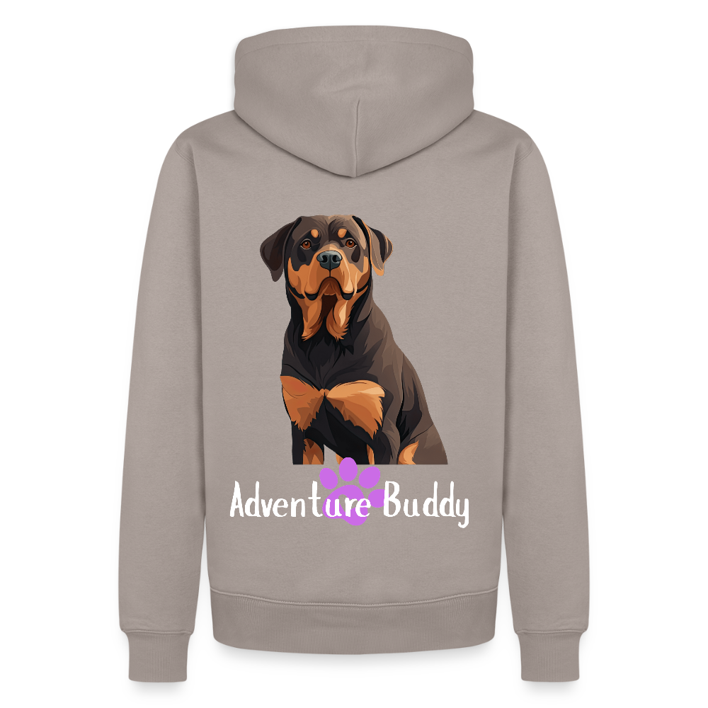 Men’s Premium Pet Girl Hoodie - taupe