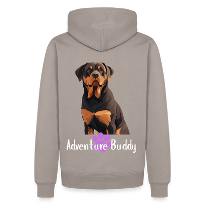 Men’s Premium Pet Girl Hoodie - taupe