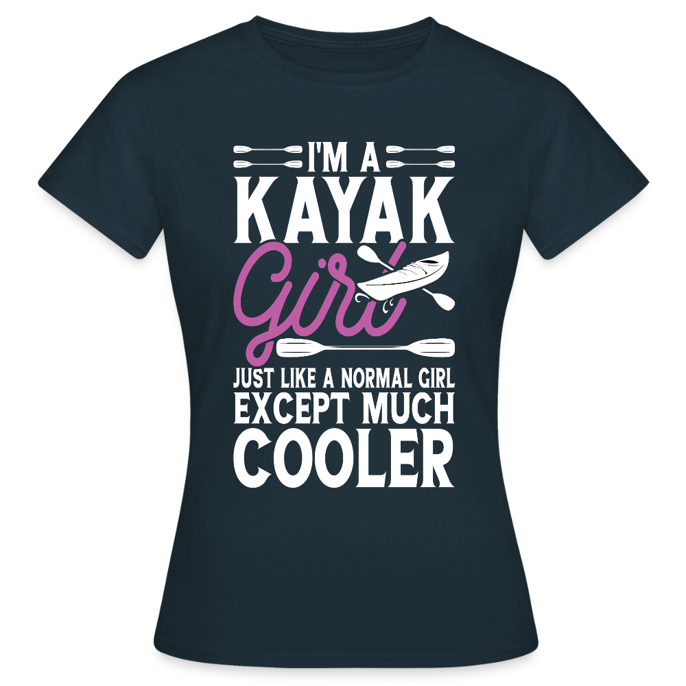 Women's Water Adventure  T-Shirt - navy