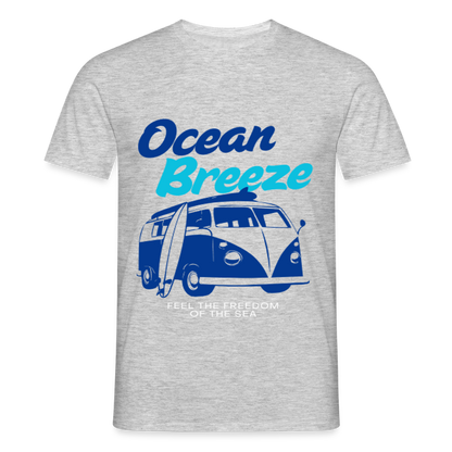 Men's Camping T-Shirt - heather grey