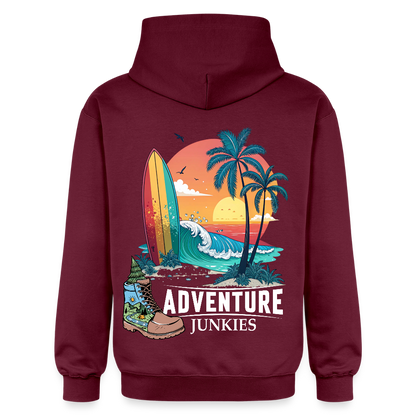 Adult Unisex  Midweight Hoodie - maroon