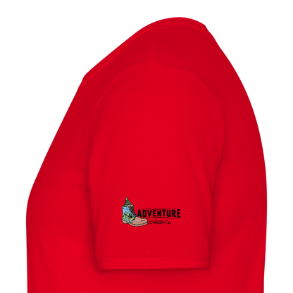 Men's Camping T-Shirt - red