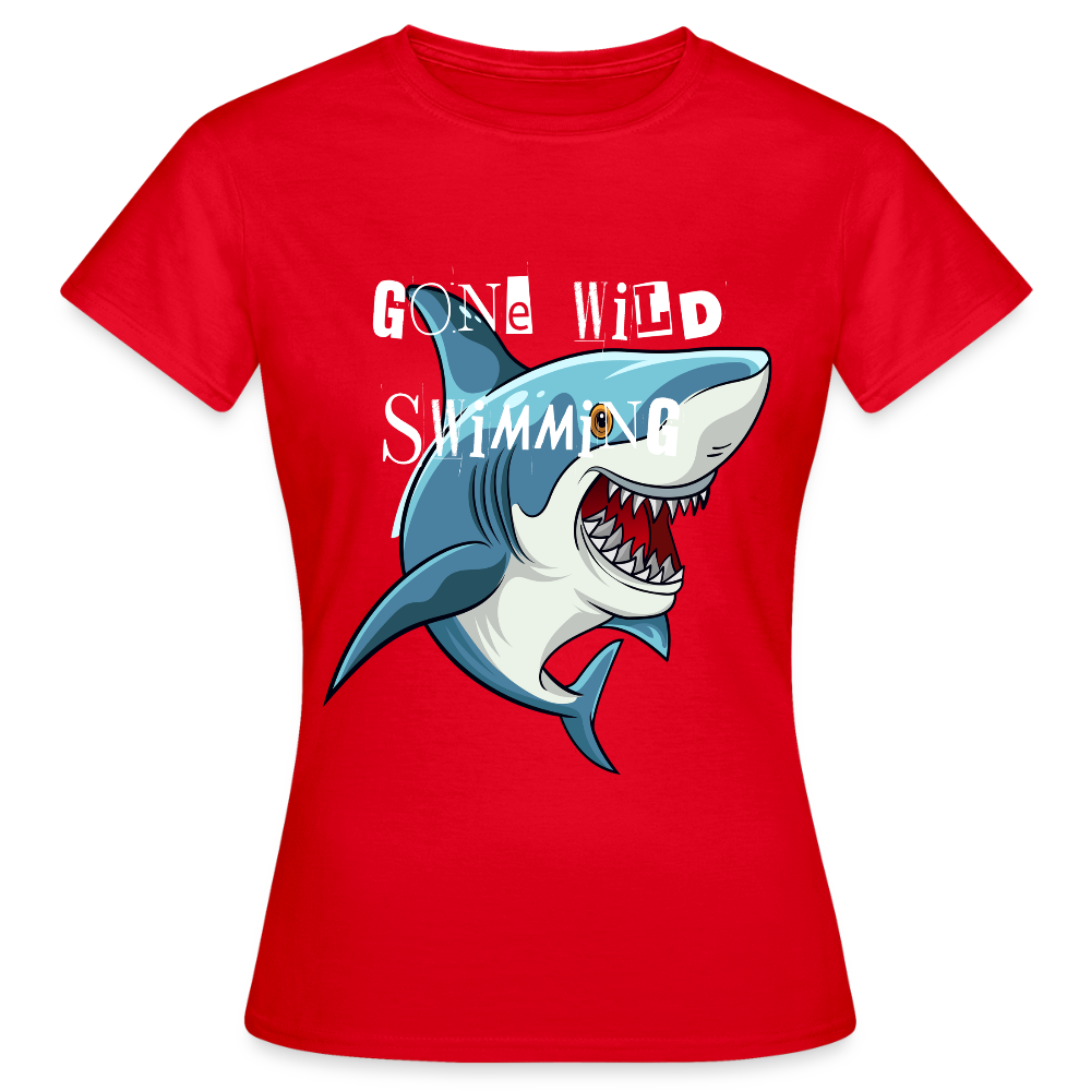Women's Water Adventure T-Shirt - red