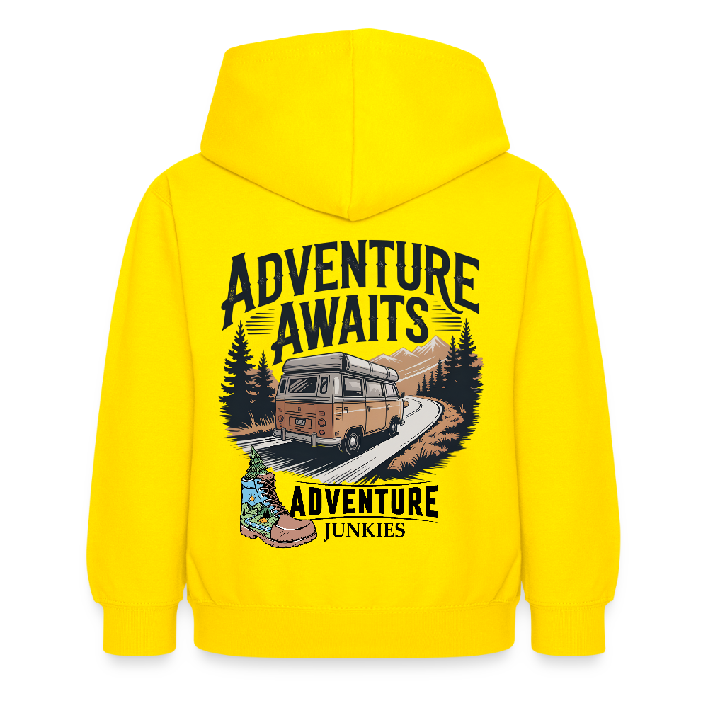 Children's Hoodie - yellow