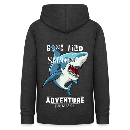 Women's Hoodie Water Adventures - charcoal grey