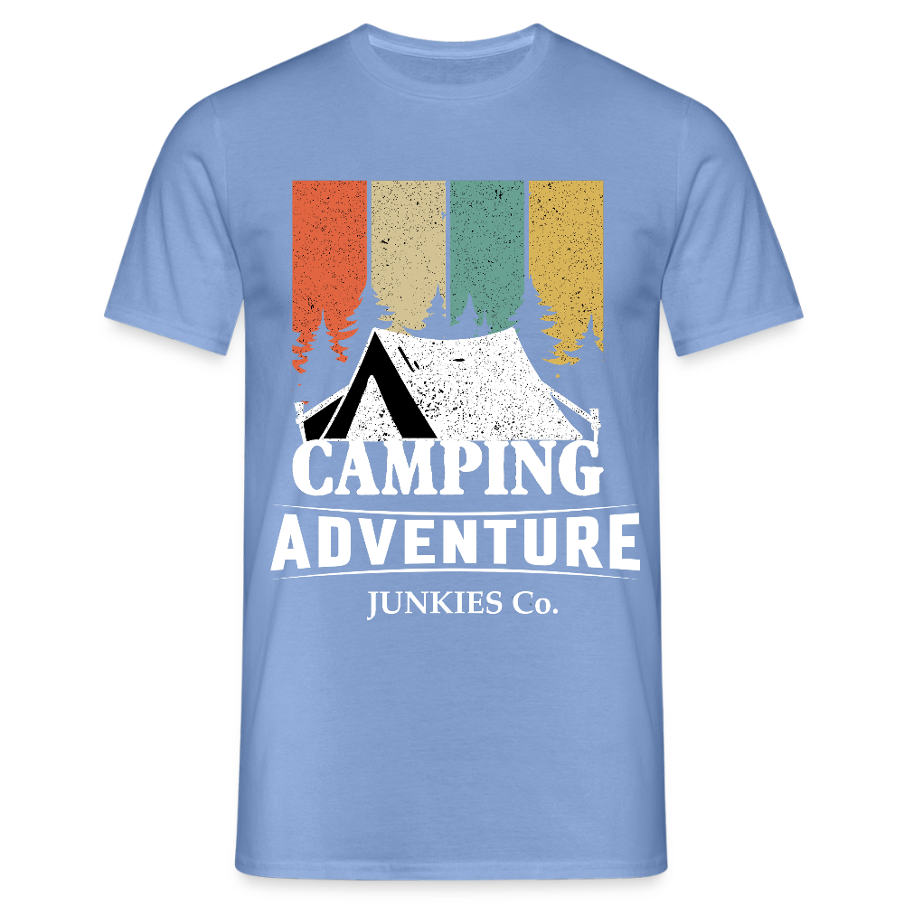 Men's Camping  T-Shirt - carolina blue