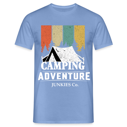 Men's Camping  T-Shirt - carolina blue