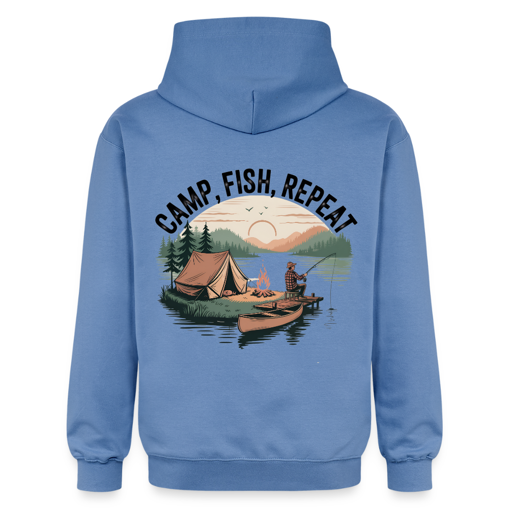 Unisex Midweight Hoodie - carolina blue