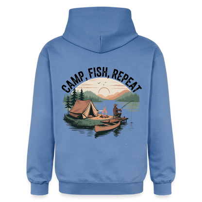 Unisex Midweight Hoodie - carolina blue