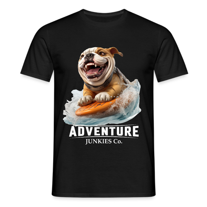 Men's T-Shirt water - black