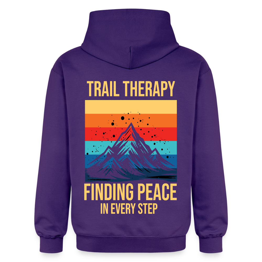Adult Unisex Midweight Hoodie - purple