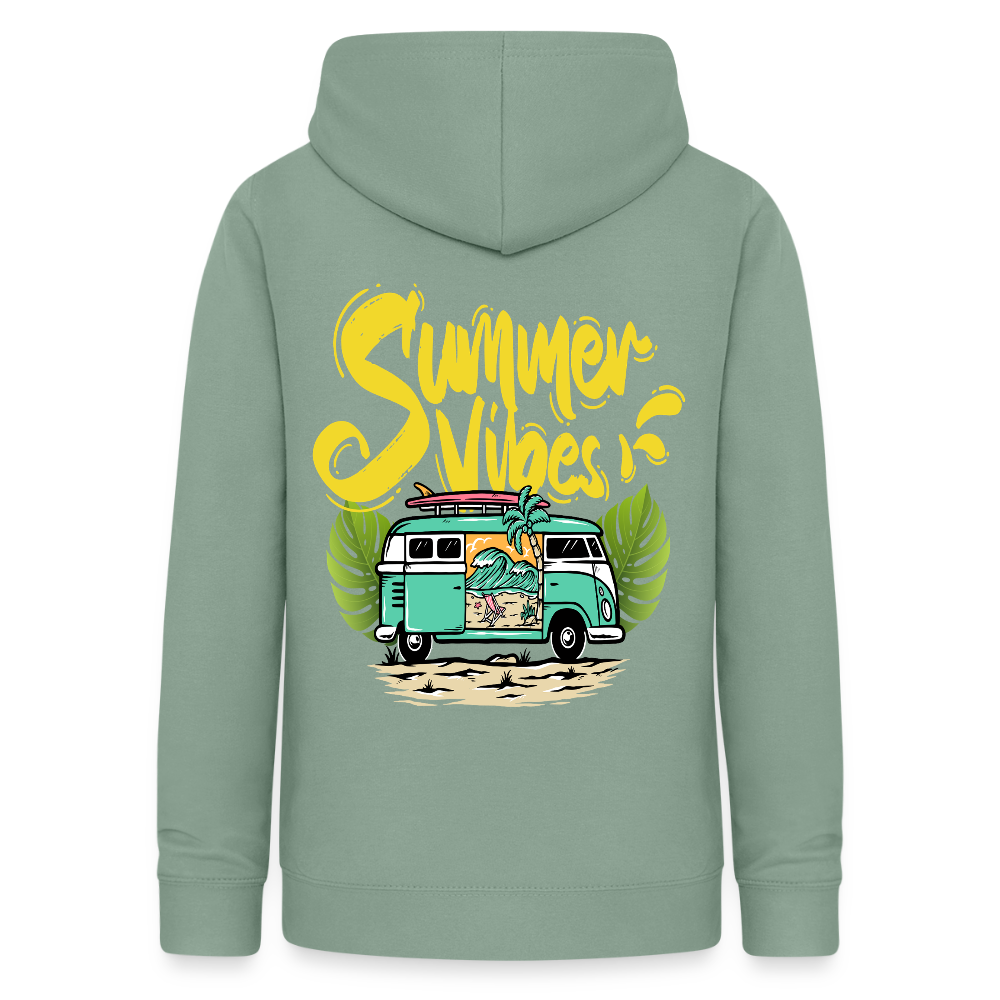 Women's Camping Hoodie - steel green