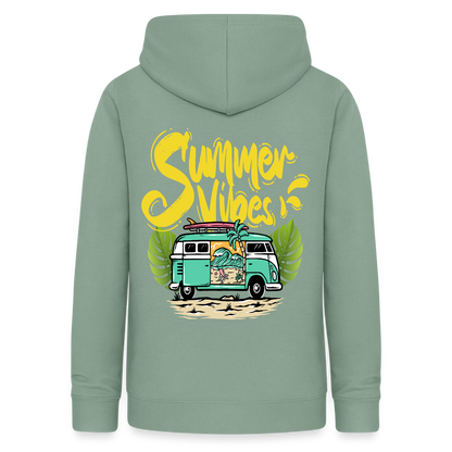 Women's Camping Hoodie - steel green