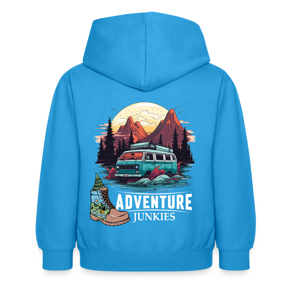 Children's Hoodie - sea blue